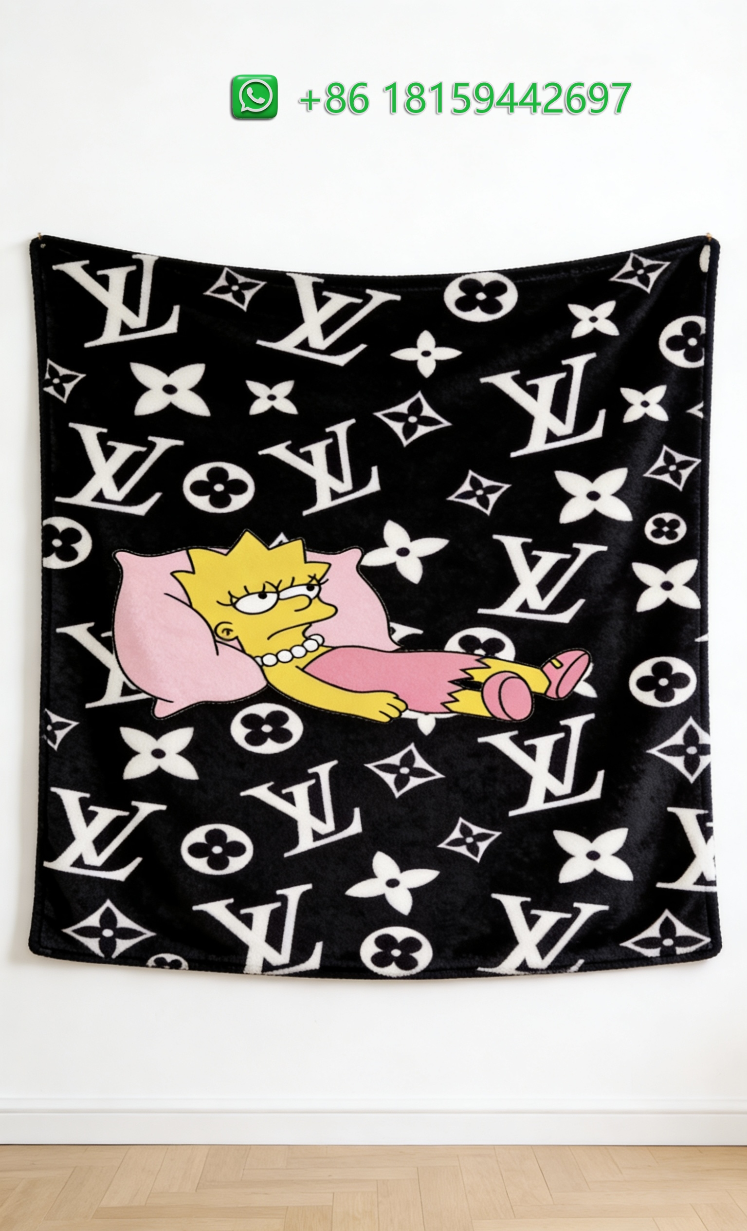 Louis Vuitton Throw Blankets